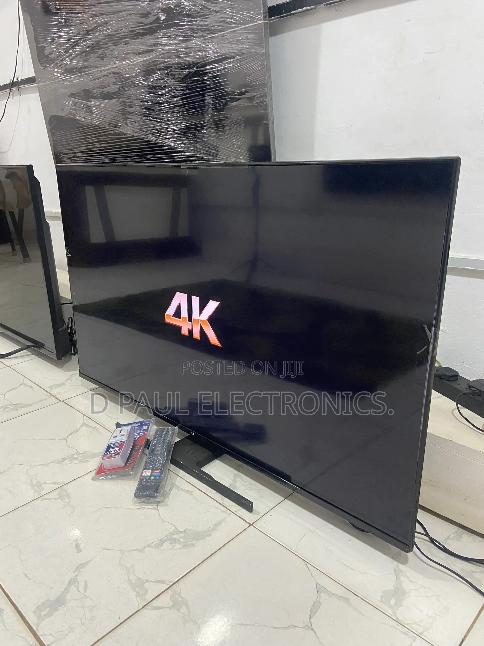 50 Inches Full Digital Satellite Ultra HD Led Smart Android TCL TV.