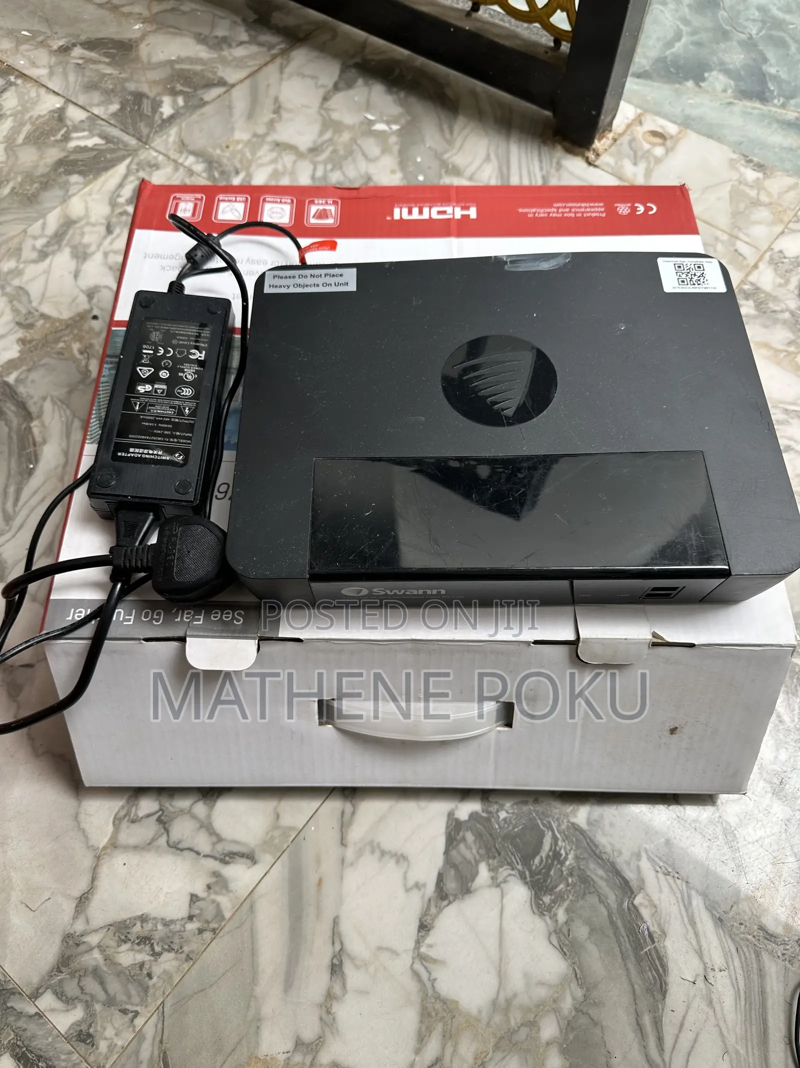CCTV Camera Swann 8 Channel 4k Ultra HD Network Video Recorder