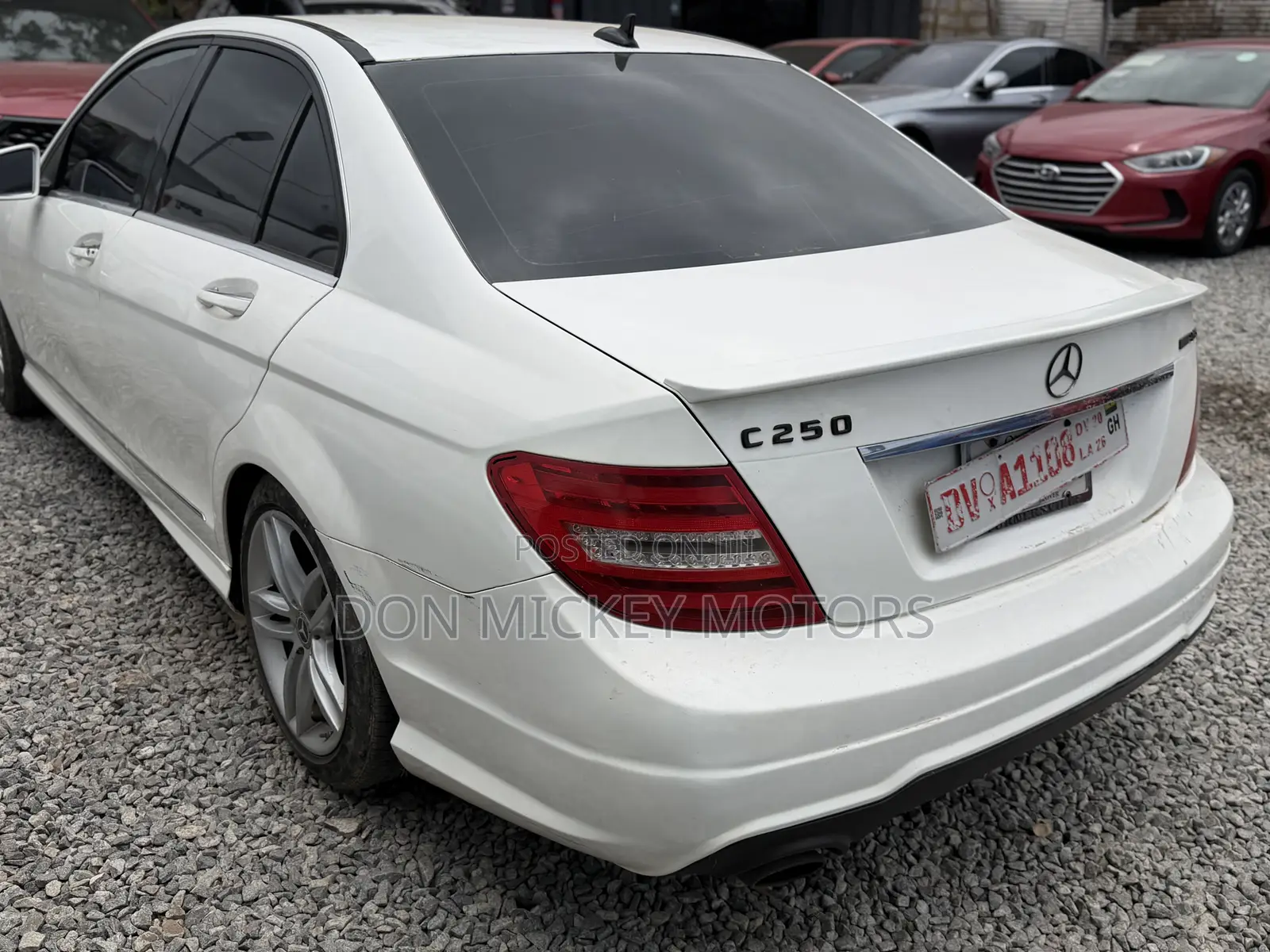 Mercedes-Benz C250 2013 White