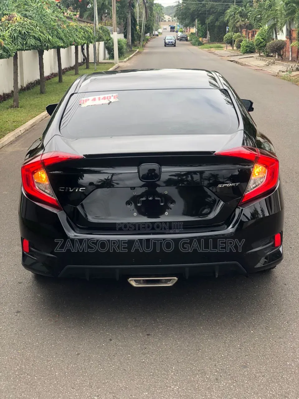 Honda Civic Sport Sedan 2020 Black