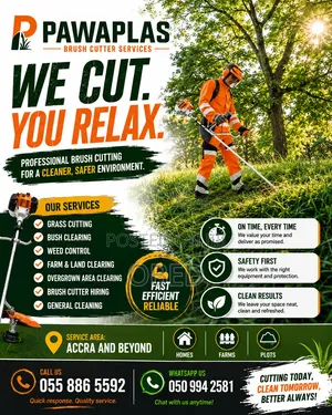 Pawaplaz Brush Cutter Operation