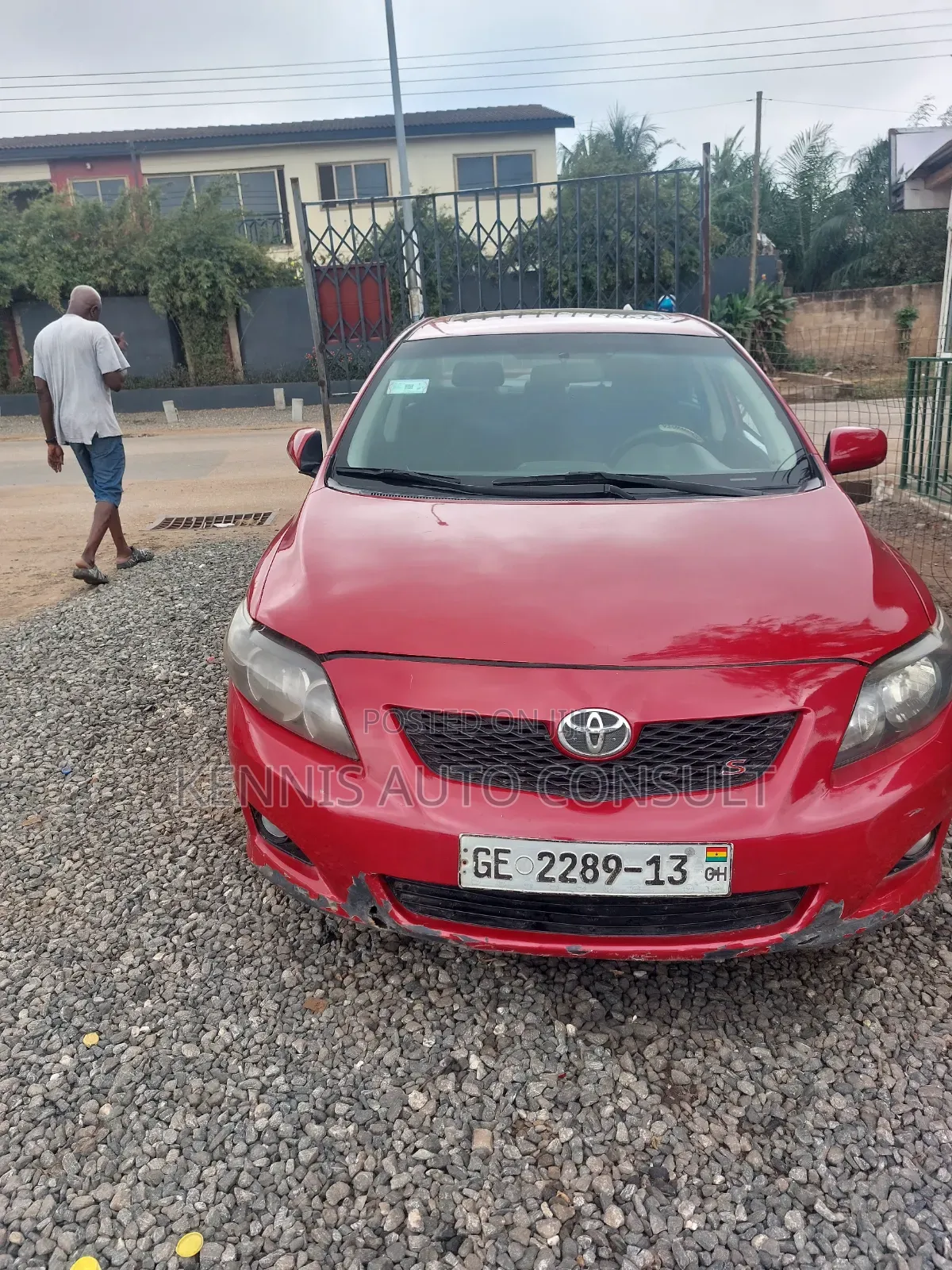 Toyota Corolla 2008 Red