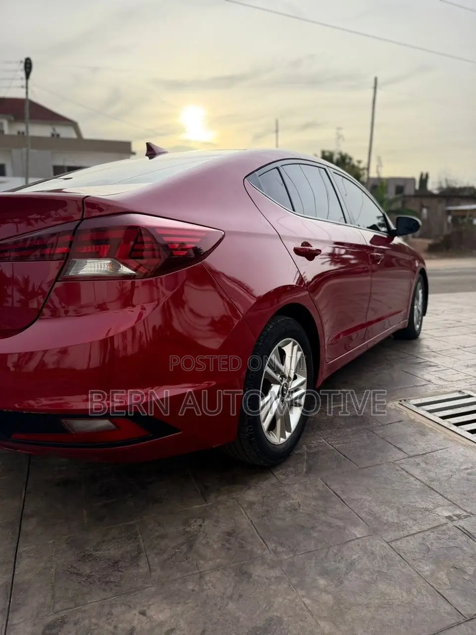 Hyundai Elantra Sport 2019 Red