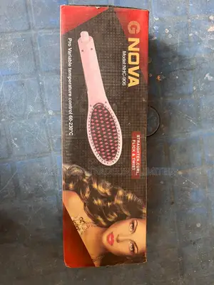 Nova Professional Hair Straightening Brush (NHC-906)