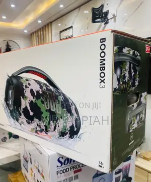 Super Classic Boombox 3 Speaker(Black)Waterproof..
