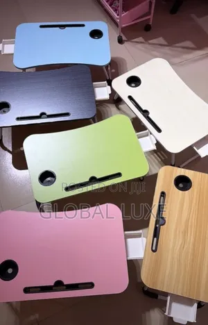 Foldable Laptop Table – Portable Bed & Study Desk