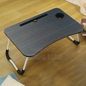 Foldable Laptop Table – Portable Bed & Study Desk