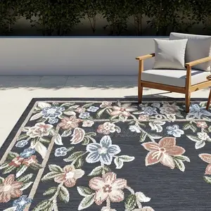 Outdoor Area Rug, 7'10" X 10'