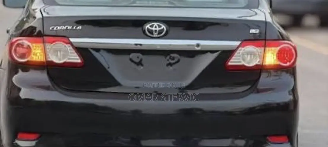 Corolla LE 2012-13 Boot