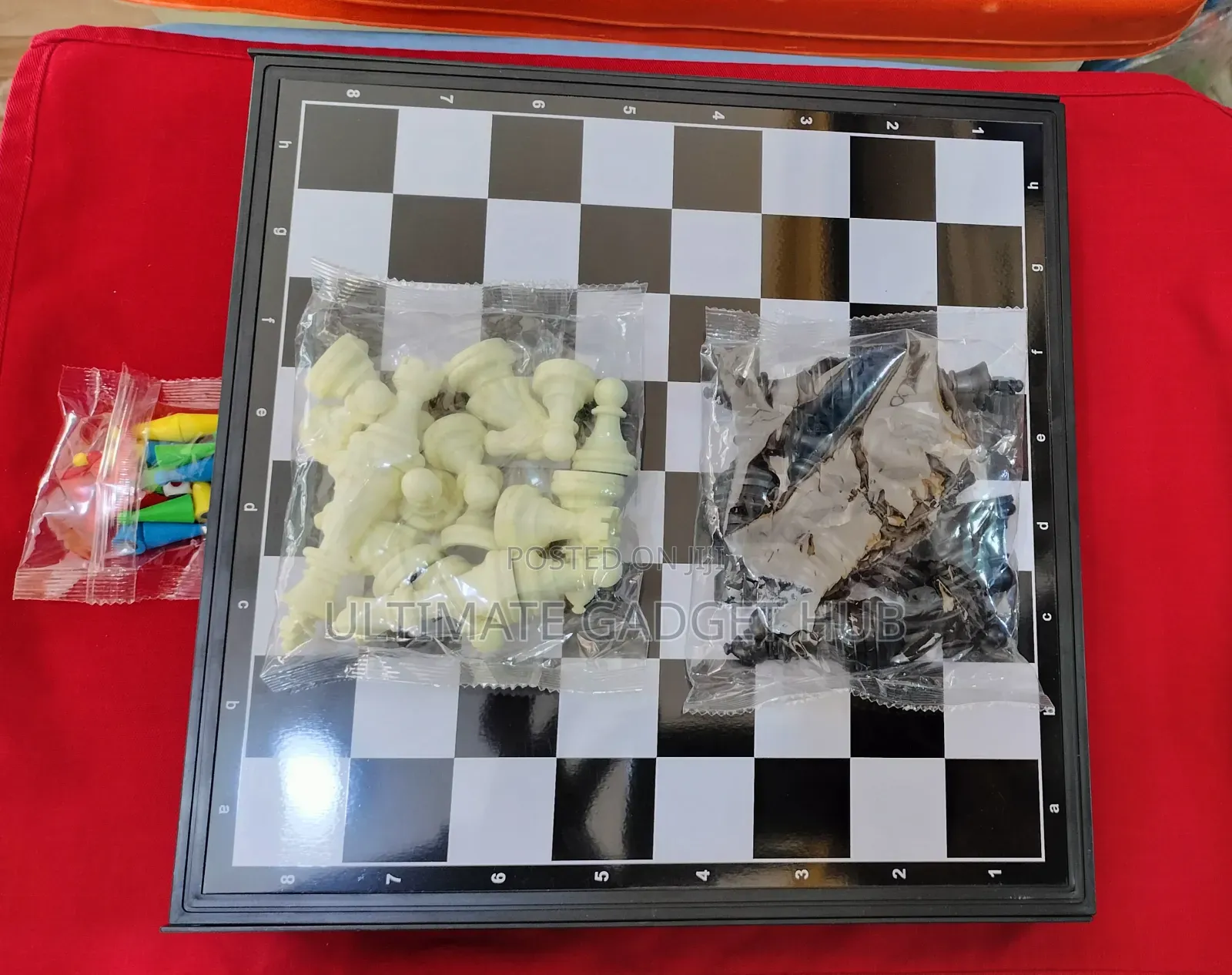 Board Games (4 in 1)Ludo,Chess,dami & Snake Ladder Board