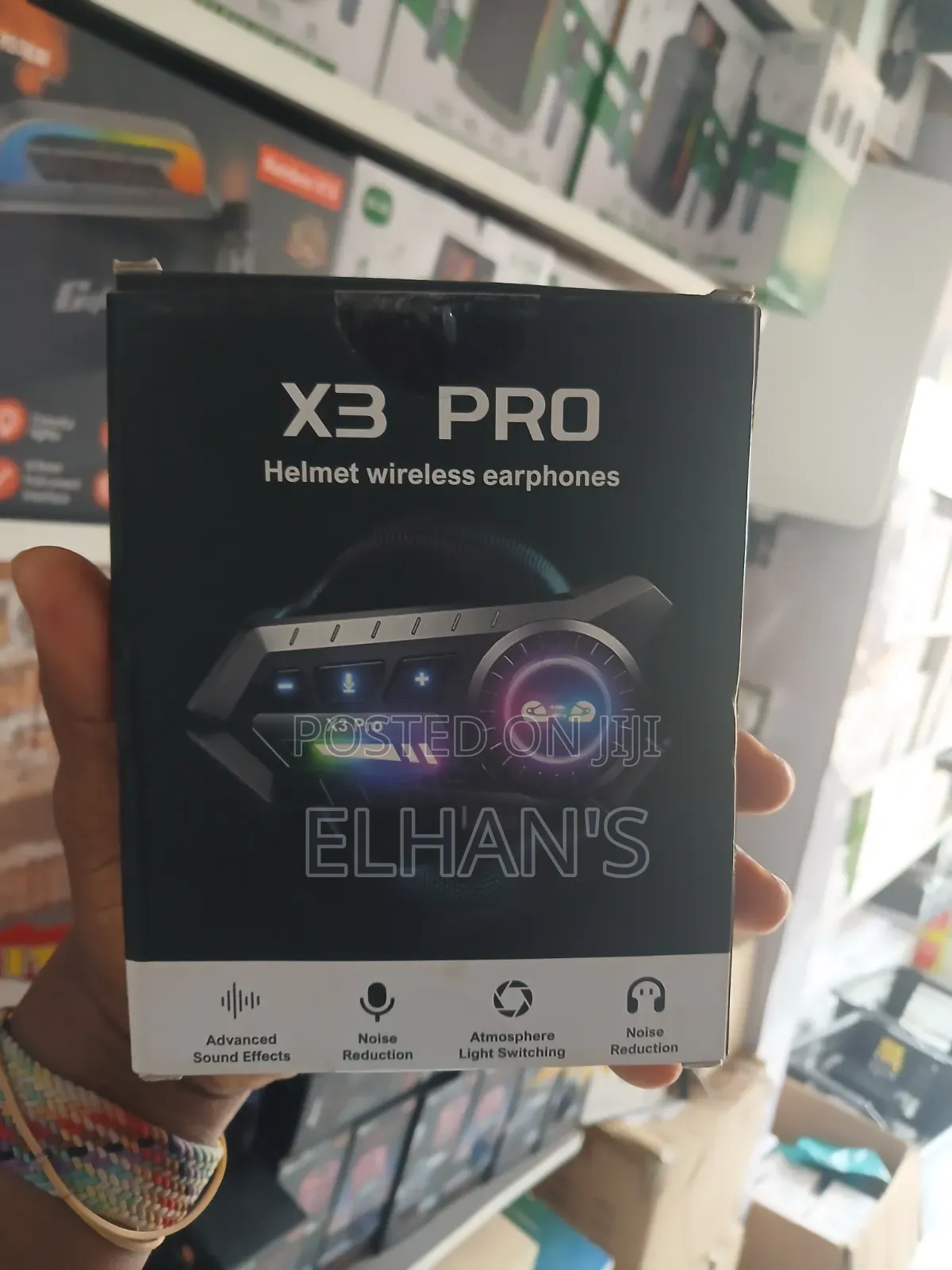 Helmet Wireless Earphones