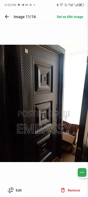 Auntie Rust Security Door