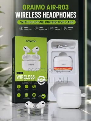 🎧 Oraimo Air-R03 , Free Case Sound. Style. Freedom