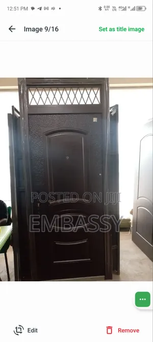 Fan Light Security Door