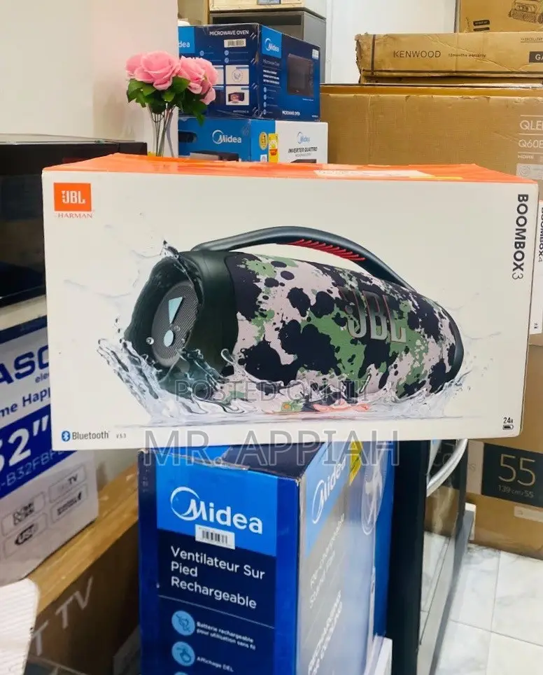 Super Durable JBL Boombox 3 Speaker...