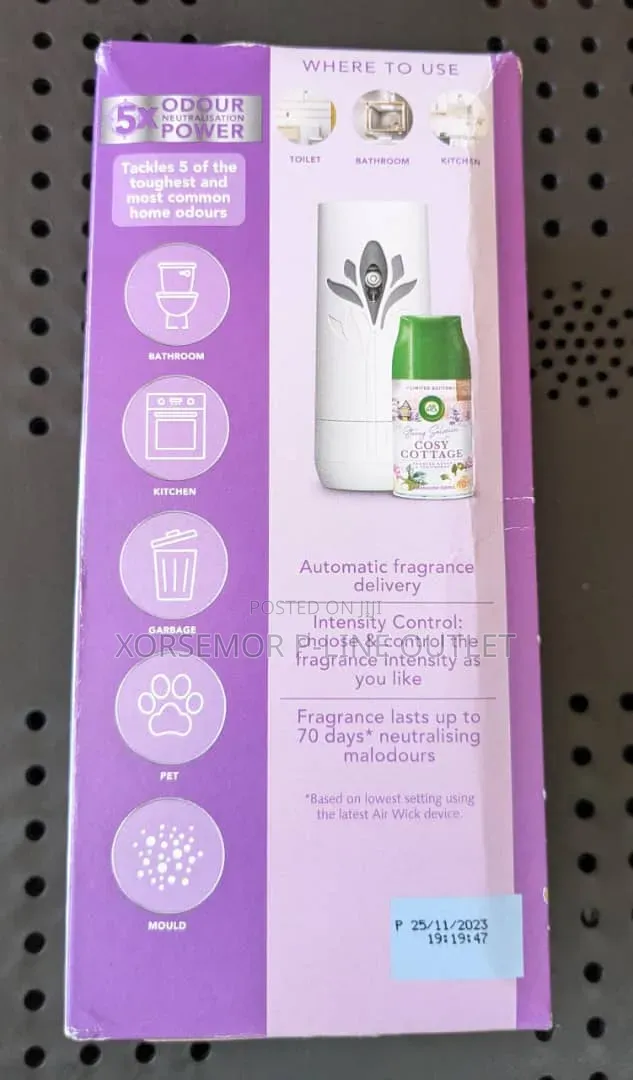 Air Freshener and Battery Use Dispenser
