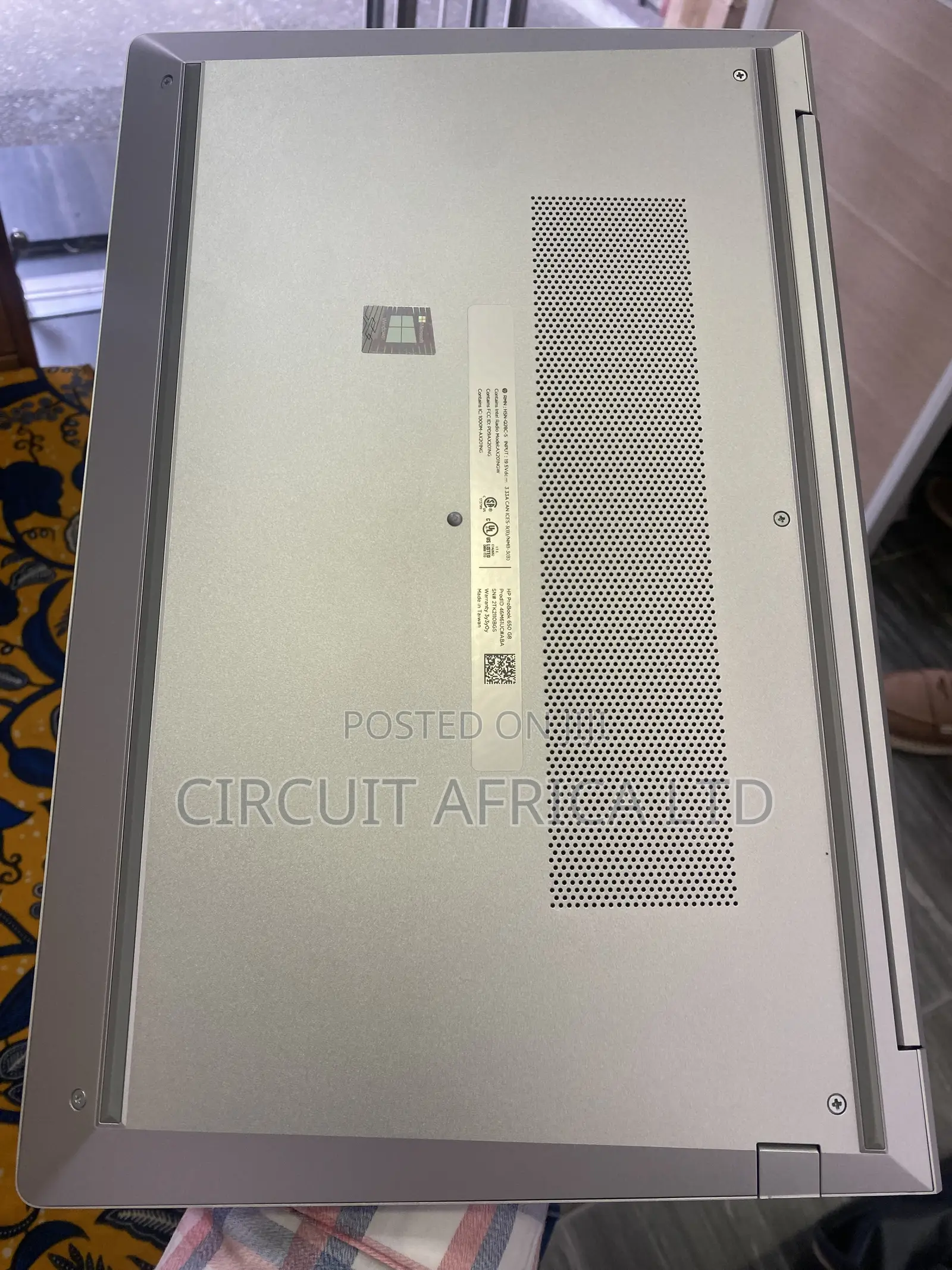 Laptop HP ProBook 650 G8 16GB Intel Core i7 SSD 256GB