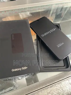 New Samsung Galaxy S23 Plus 256 GB Black