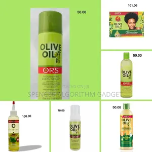 Ors Olive Oil Shamp/Cond/Mousse/Sheen Spray/Texturizer