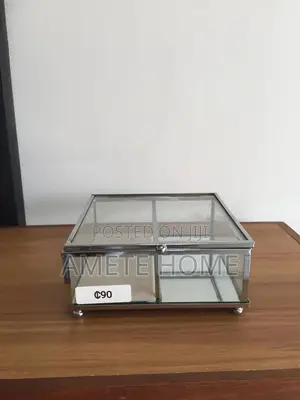 Glass Jewelry Case