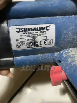 Silverline 285873 Silverstorm Circular Saw With Laser Guide(UK Used)