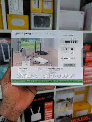 Olax Smart Mini UPS for Fiber, Routers, Phones and CCTV Cameras.