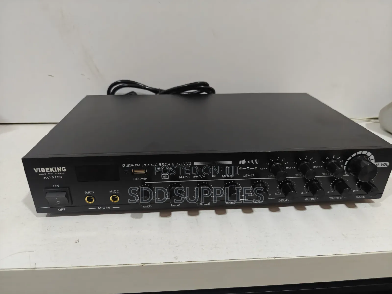 150 Watts VIBEKING Amplifier 4-16 Ohm , 70/100 Volts Amplifier