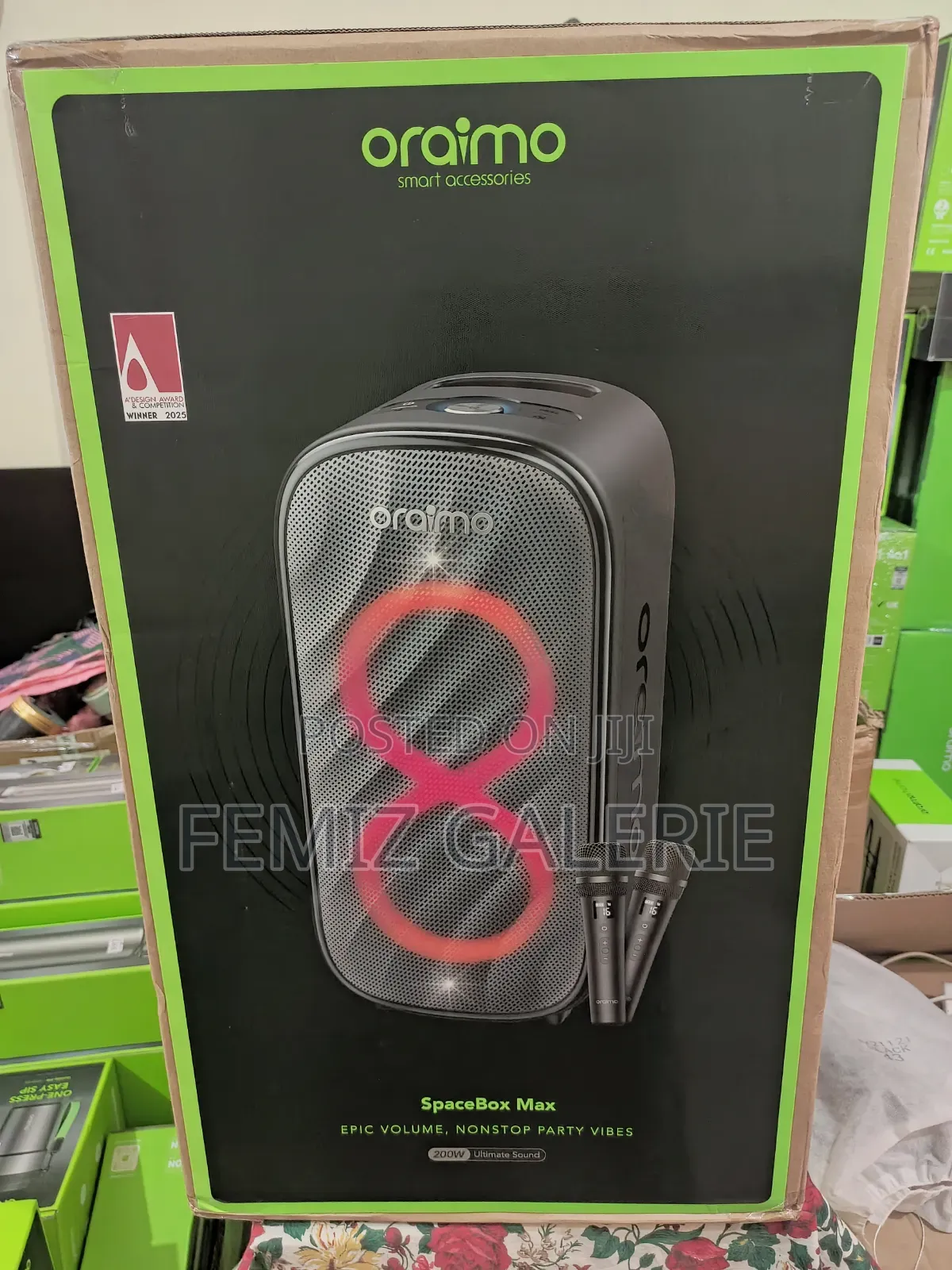 Oraimo SpaceBox Max 200W Auracast Speaker