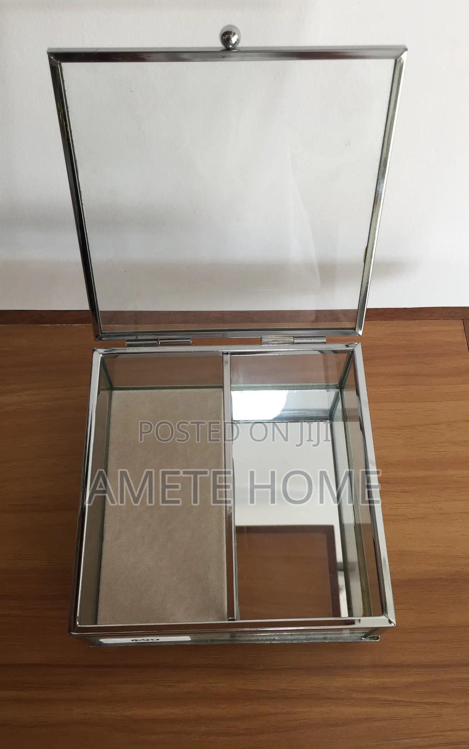 Glass Jewelry Case