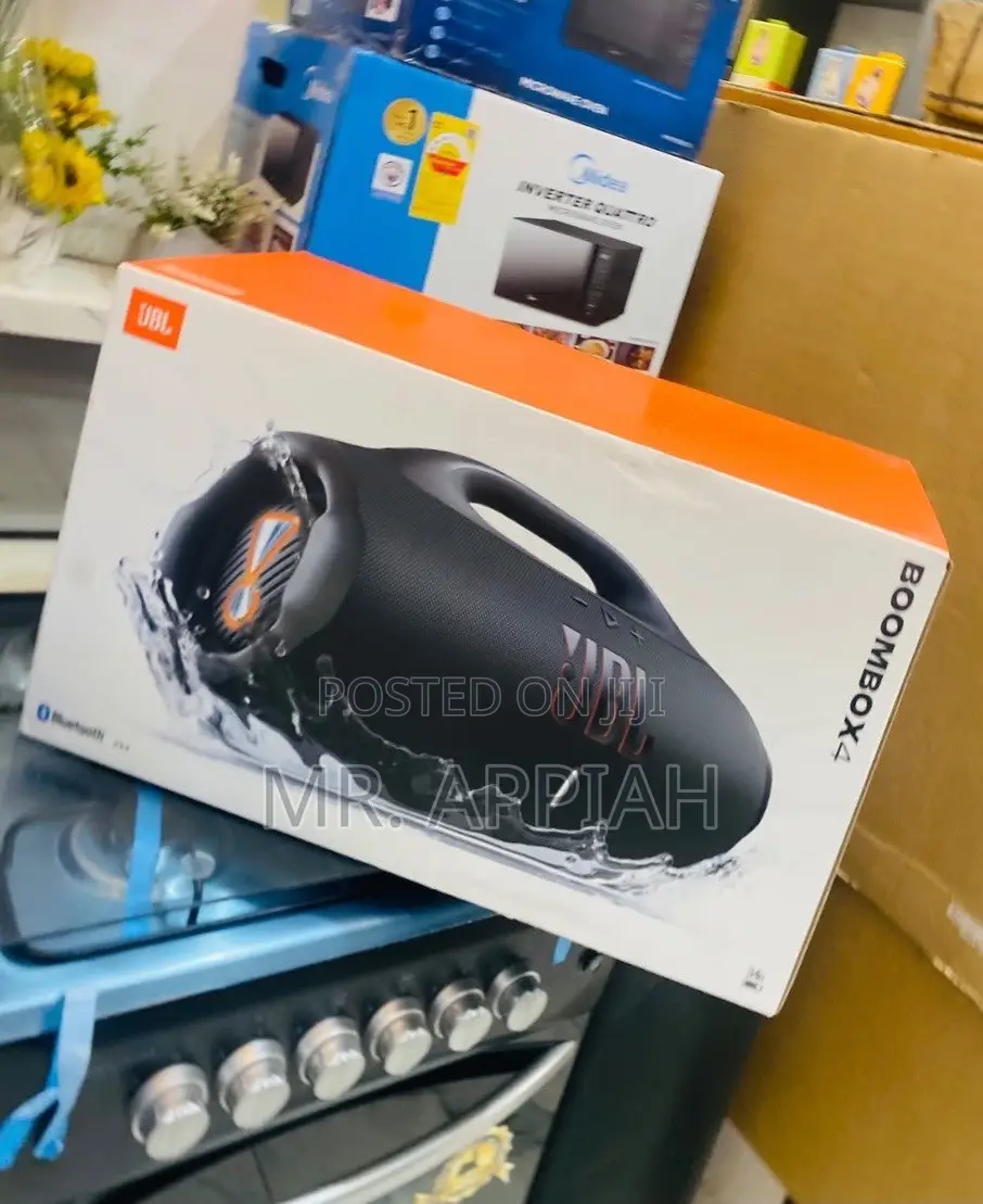 Lovely Design JBL Boombox 4 Portable Speaker(Black)..