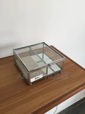 Glass Jewelry Case