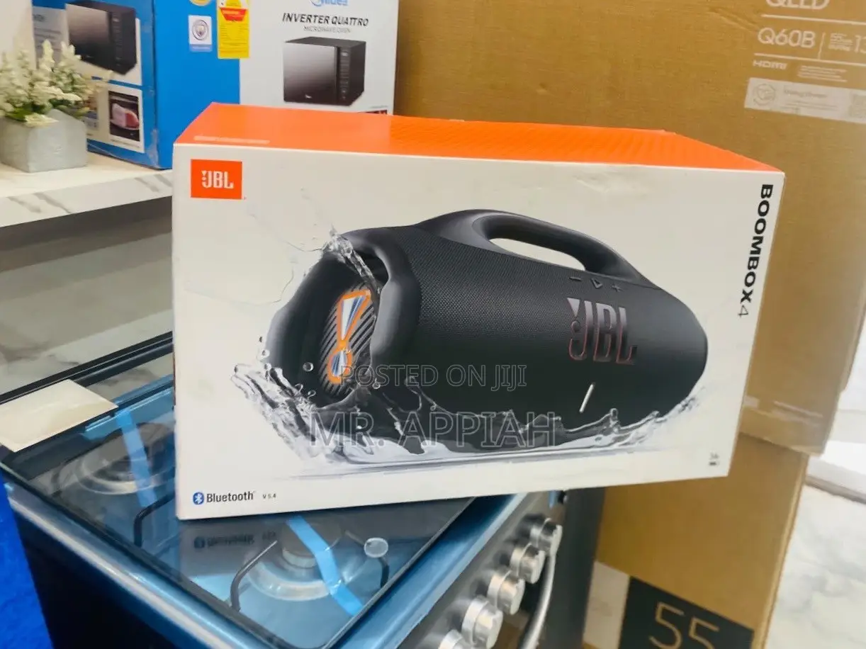Highly Efficient JBL Boombox 4 Wireless Bluetooth Speaker..