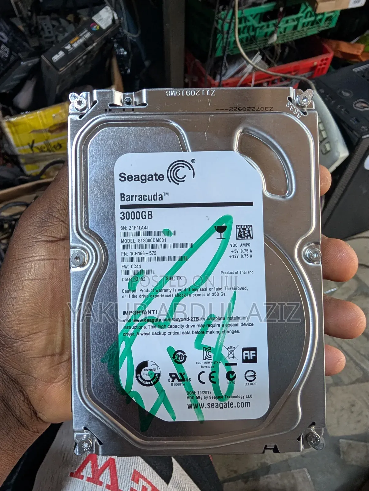 3tb Desktop Drive 100% Health