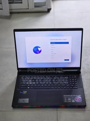New Laptop MSI Raider GE78HX 32GB Intel Core i9 SSD 2T