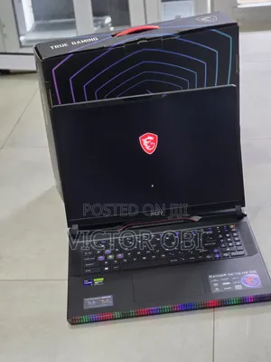 New Laptop MSI Raider GE78HX 32GB Intel Core i9 SSD 2T
