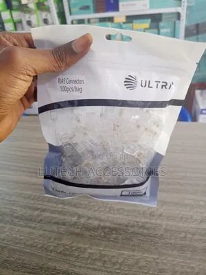 Rj45 Passthrough Cat6 Crystal Head 100pcs