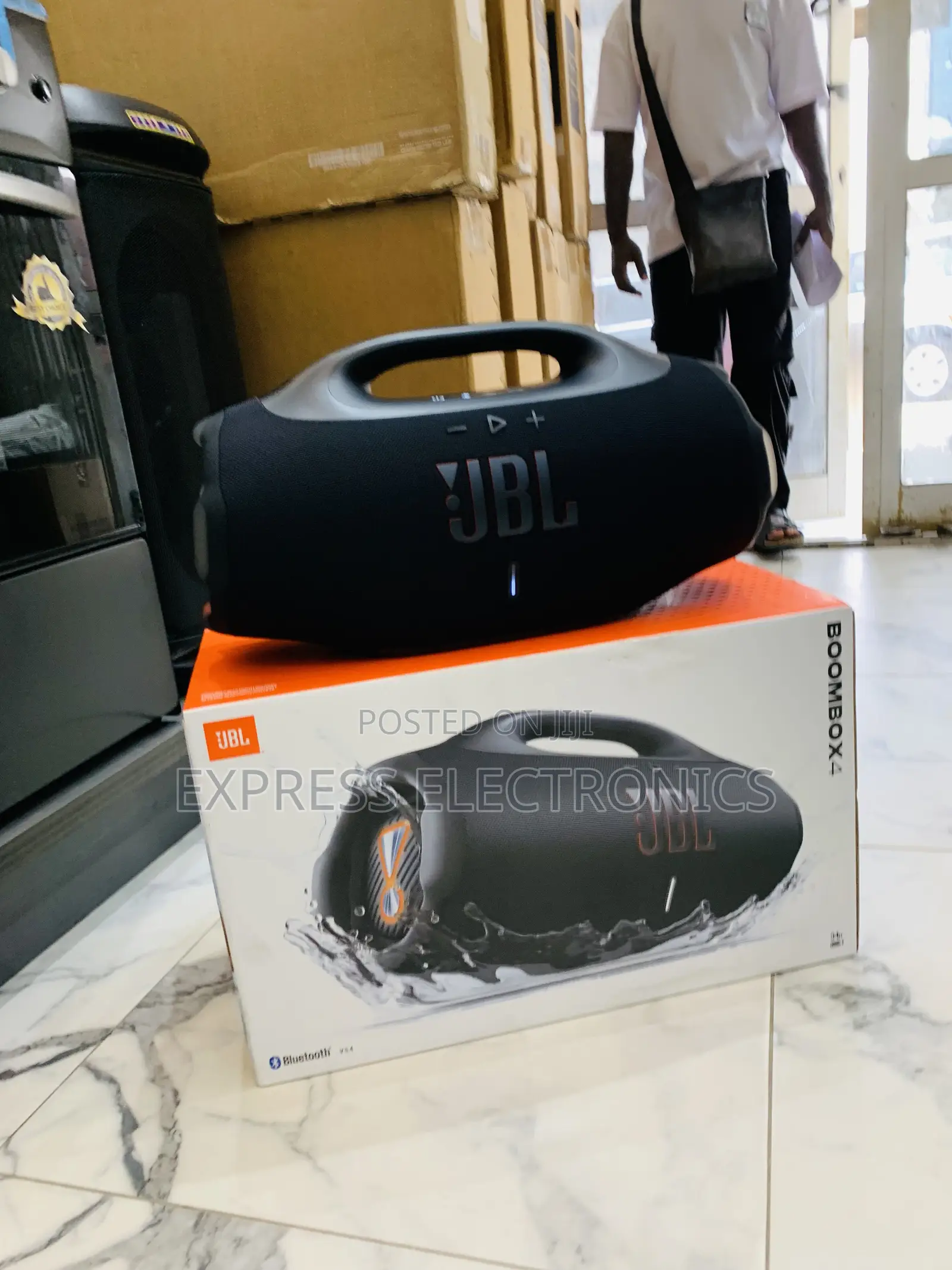 Hot 🥵 Deals JBL Boombox 4 Portable Bluetooth, Waterproof, Deep Bass