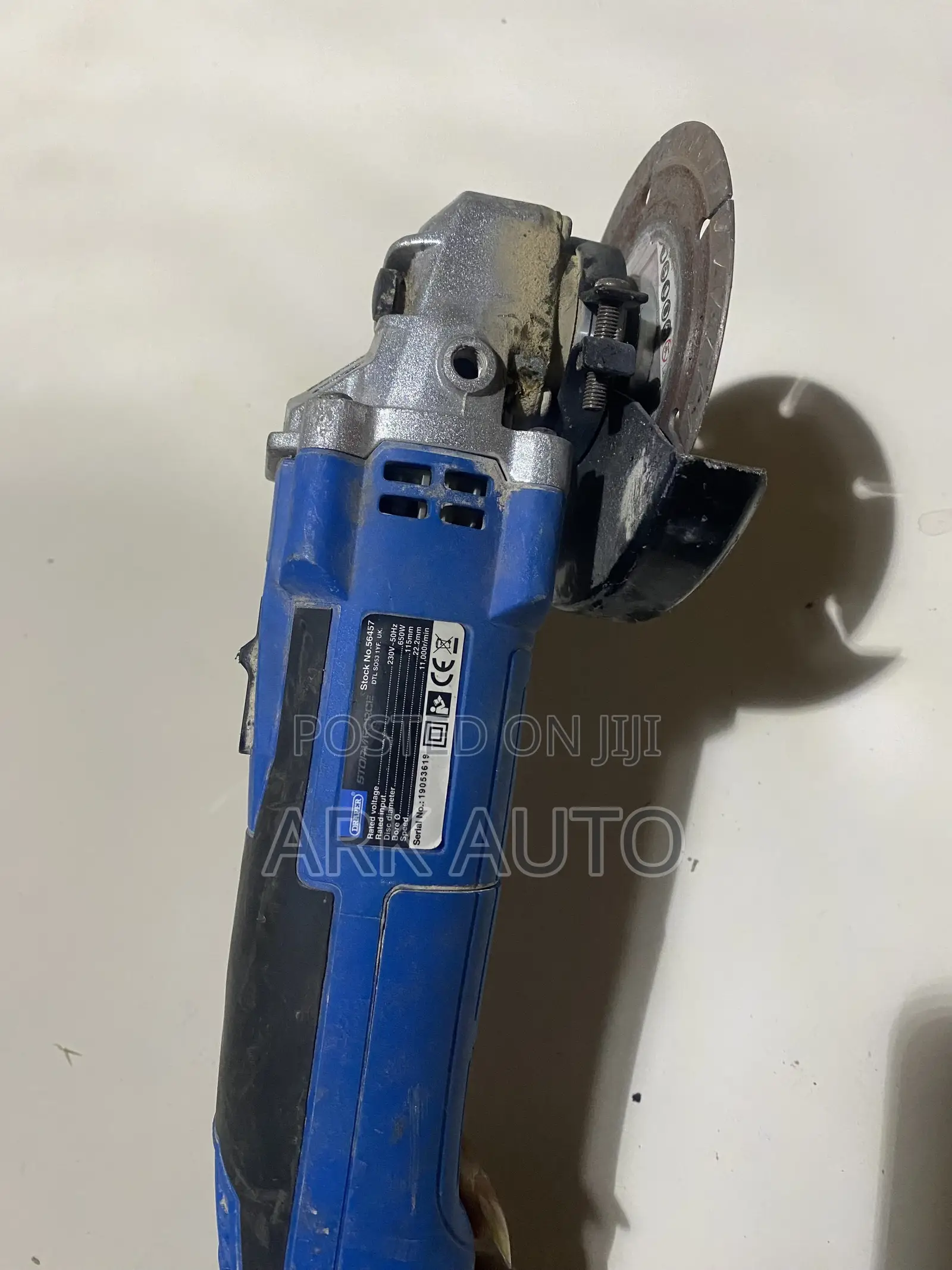 Draper Storm Force Angle Grinder (56457)Uk Used