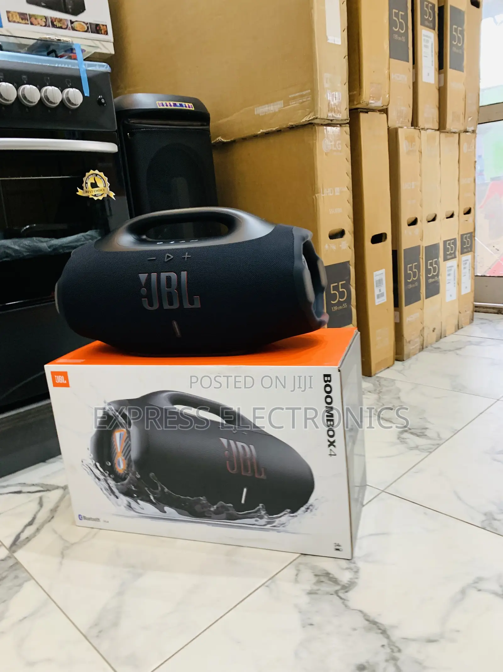 Grab the New JBL Boombox 4 Portable Bluetooth Speaker, Waterproof