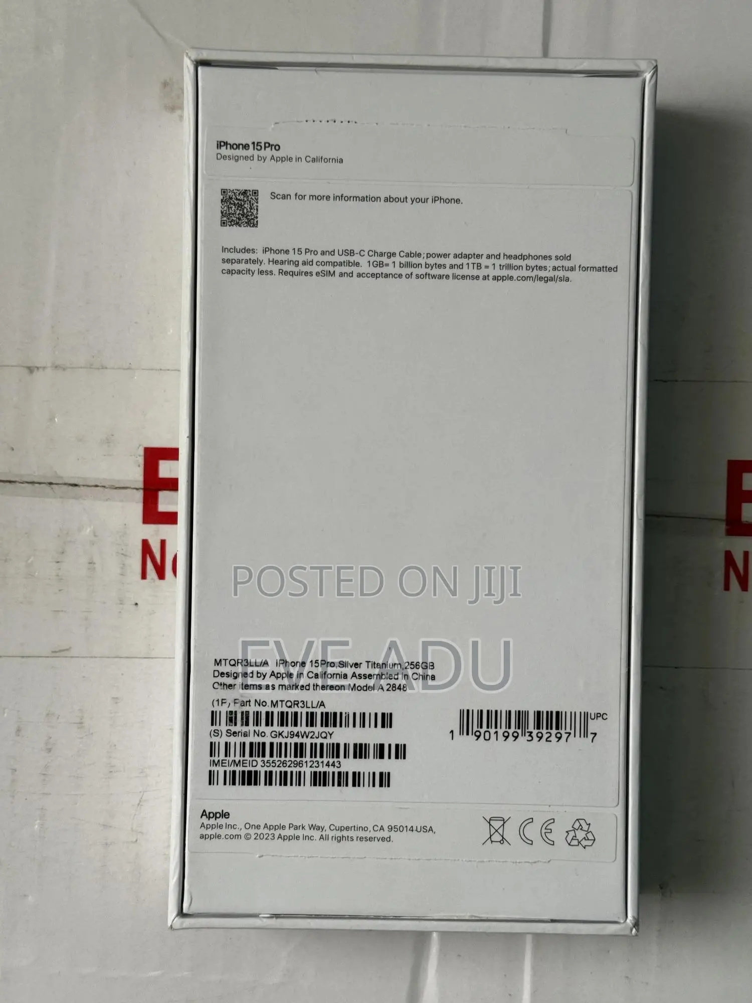 New Apple iPhone 16 Pro 256 GB Silver