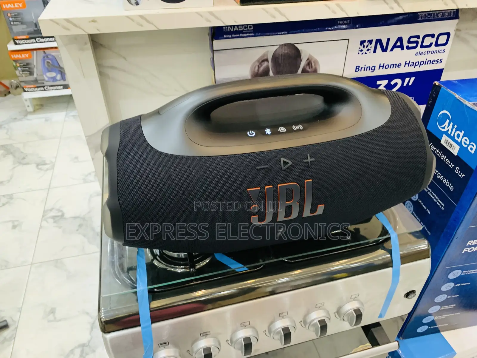 JBL Boombox 3 Llarge, Powerful Portable Bluetooth Speaker