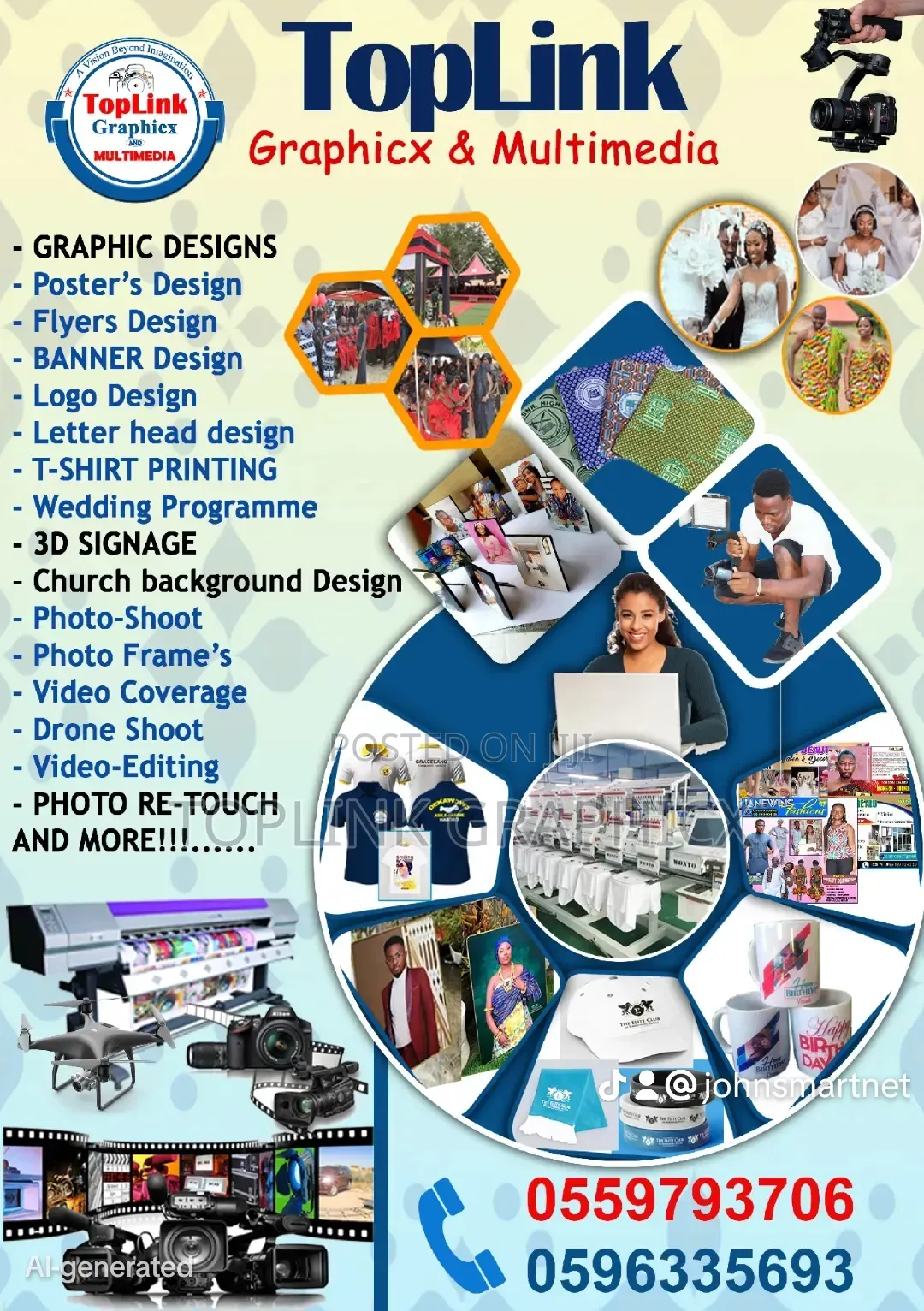 Graphicx Designer and Multimedia Work