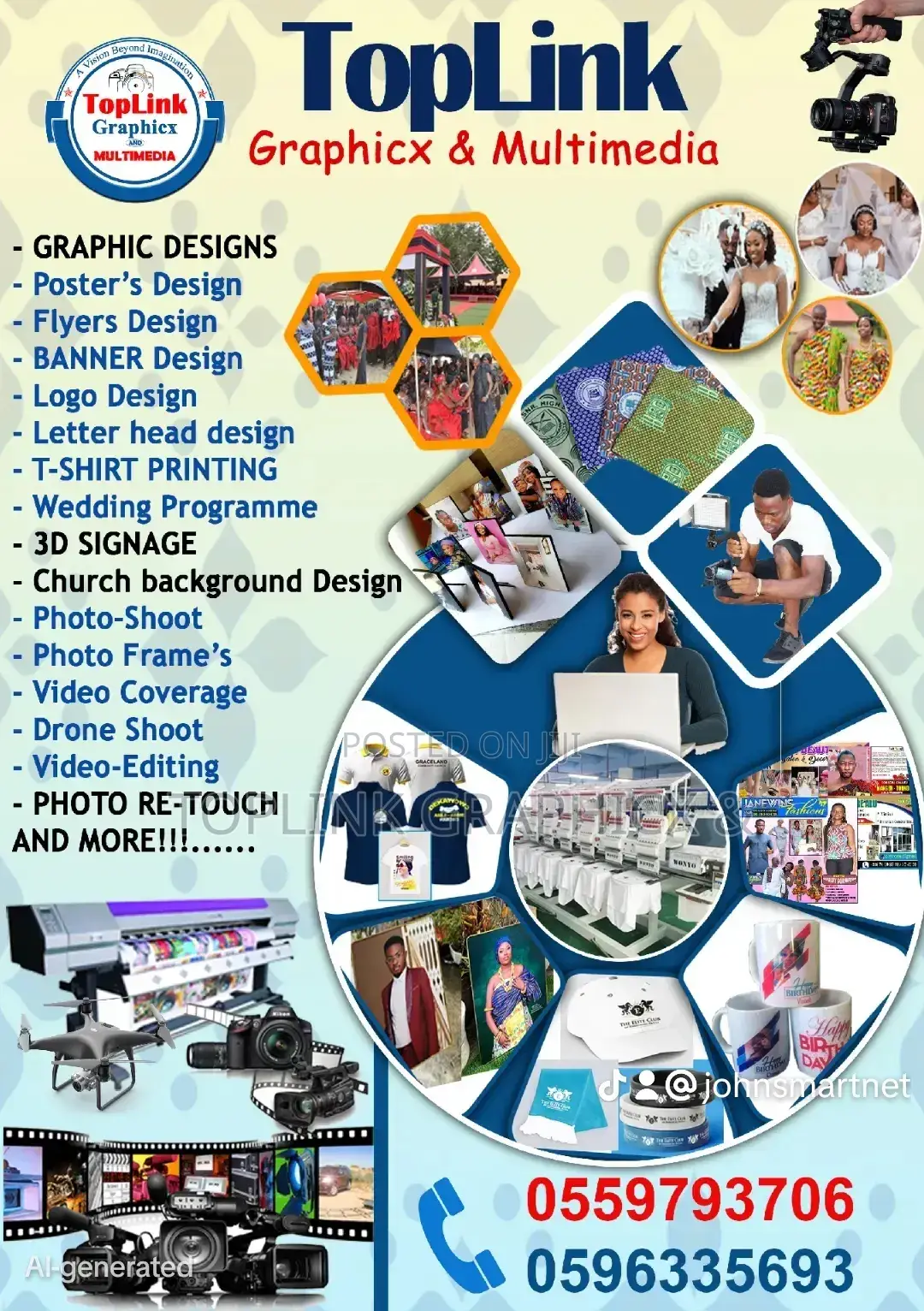 Graphicx Designer and Multimedia Work