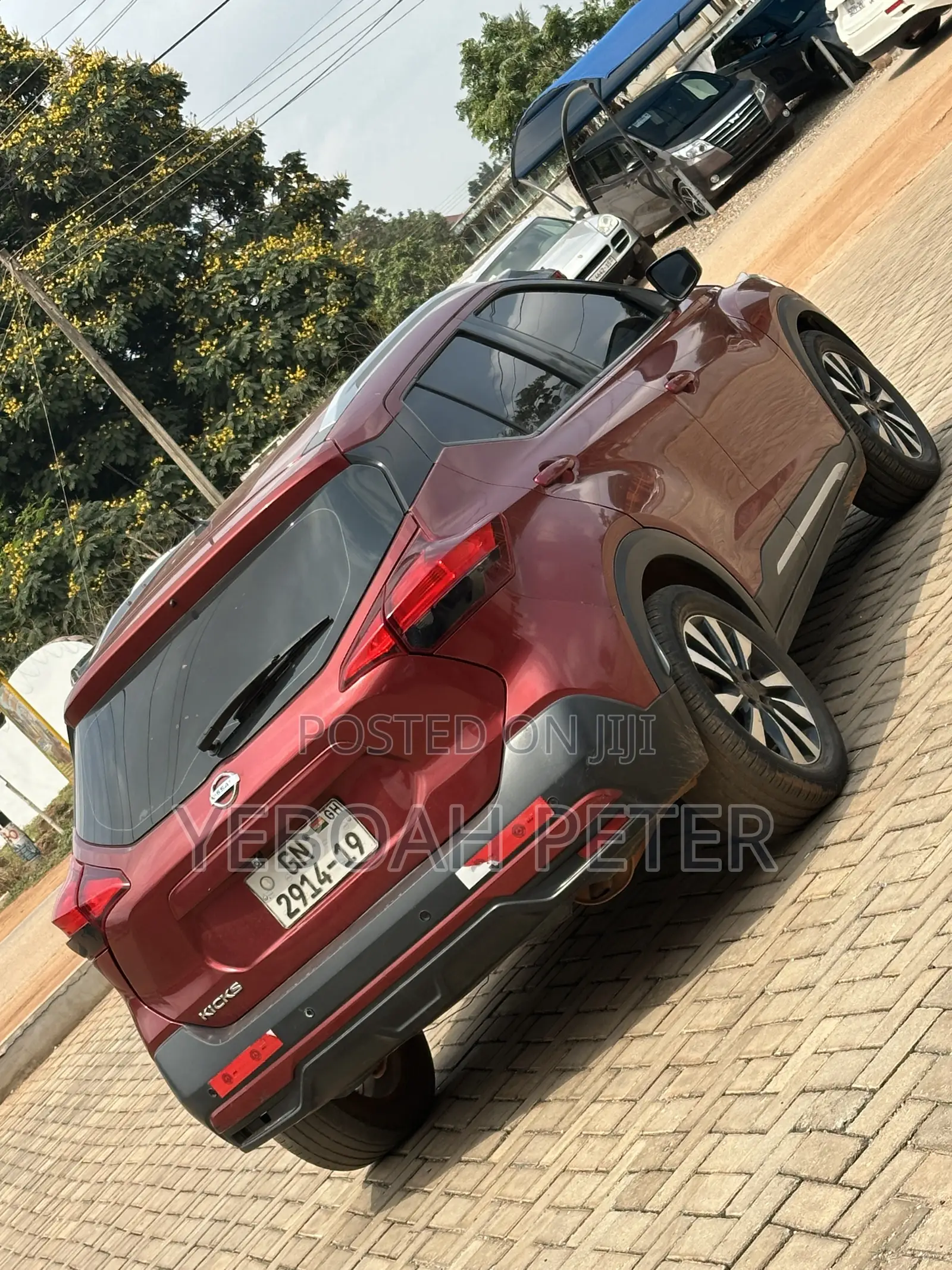 Nissan Kicks 2018 Red