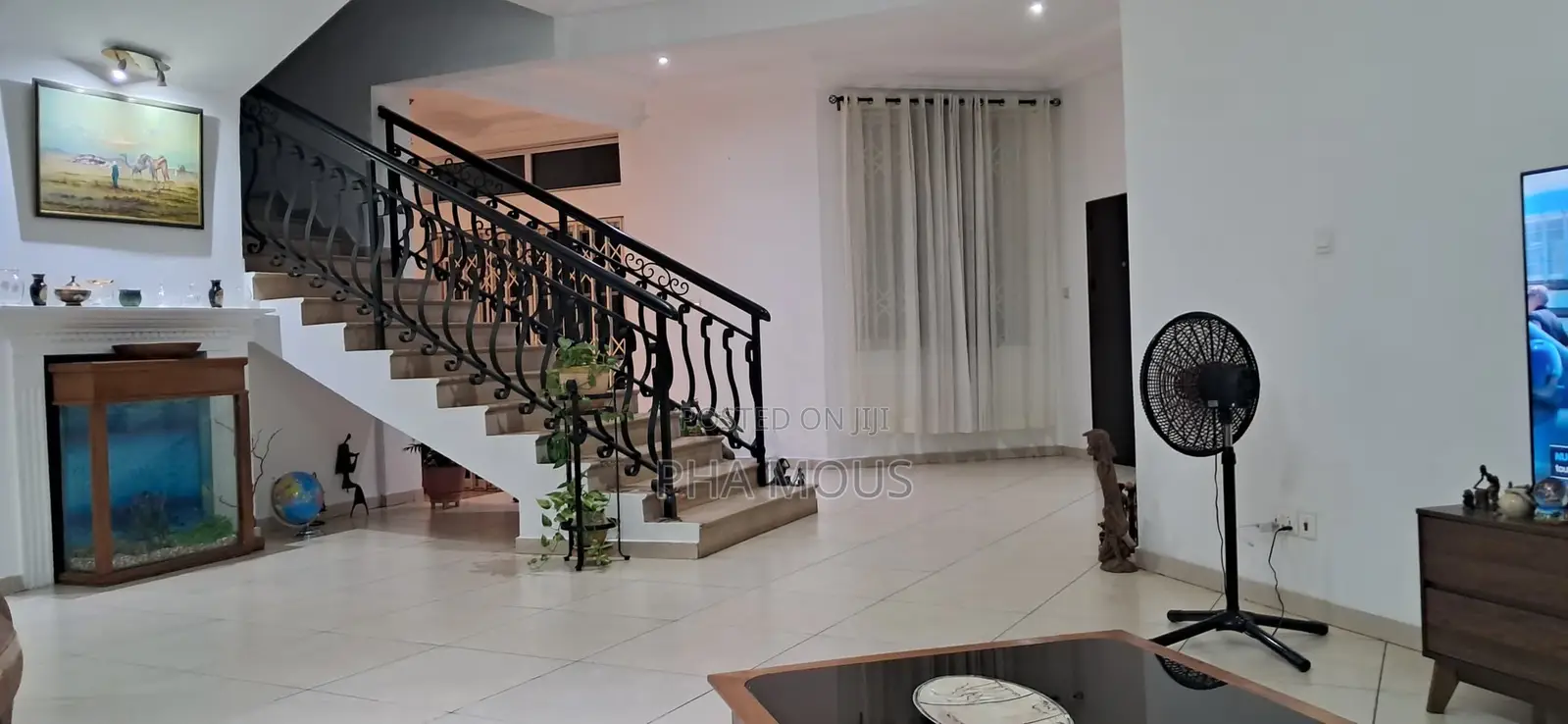 Furnished 7bdrm House in Adjiriganor for rent