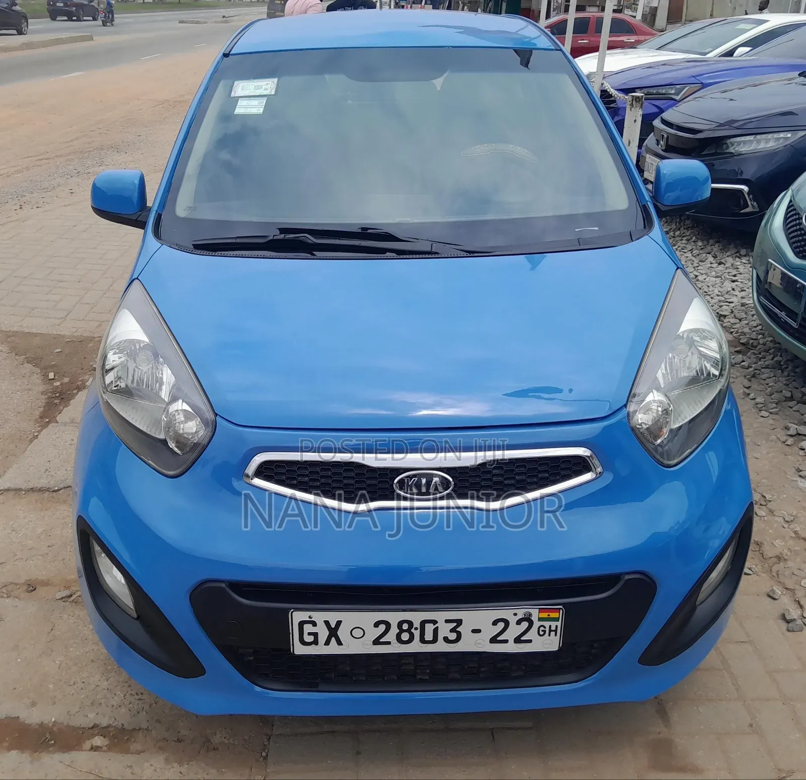 Kia Morning 2012 Blue