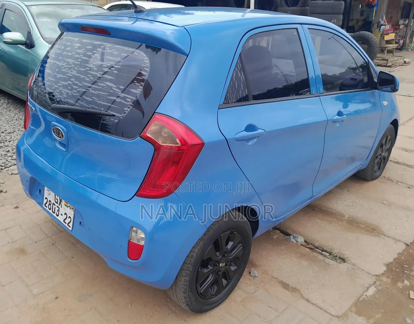 Kia Morning 2012 Blue