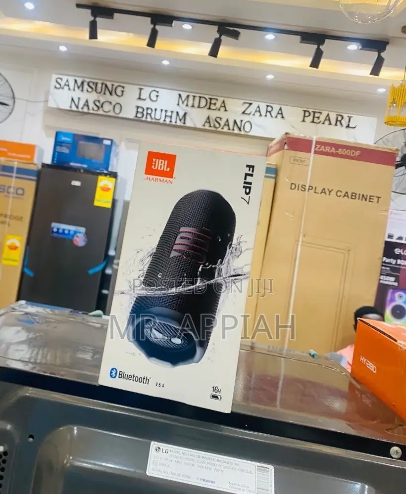 Order Reliable JBL Flip 7 Wireless Bluetooth Speaker(Black)Water Dust
