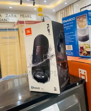 Extremely Efficiënt JBL Flip 7 Wireless Speaker(Black).,