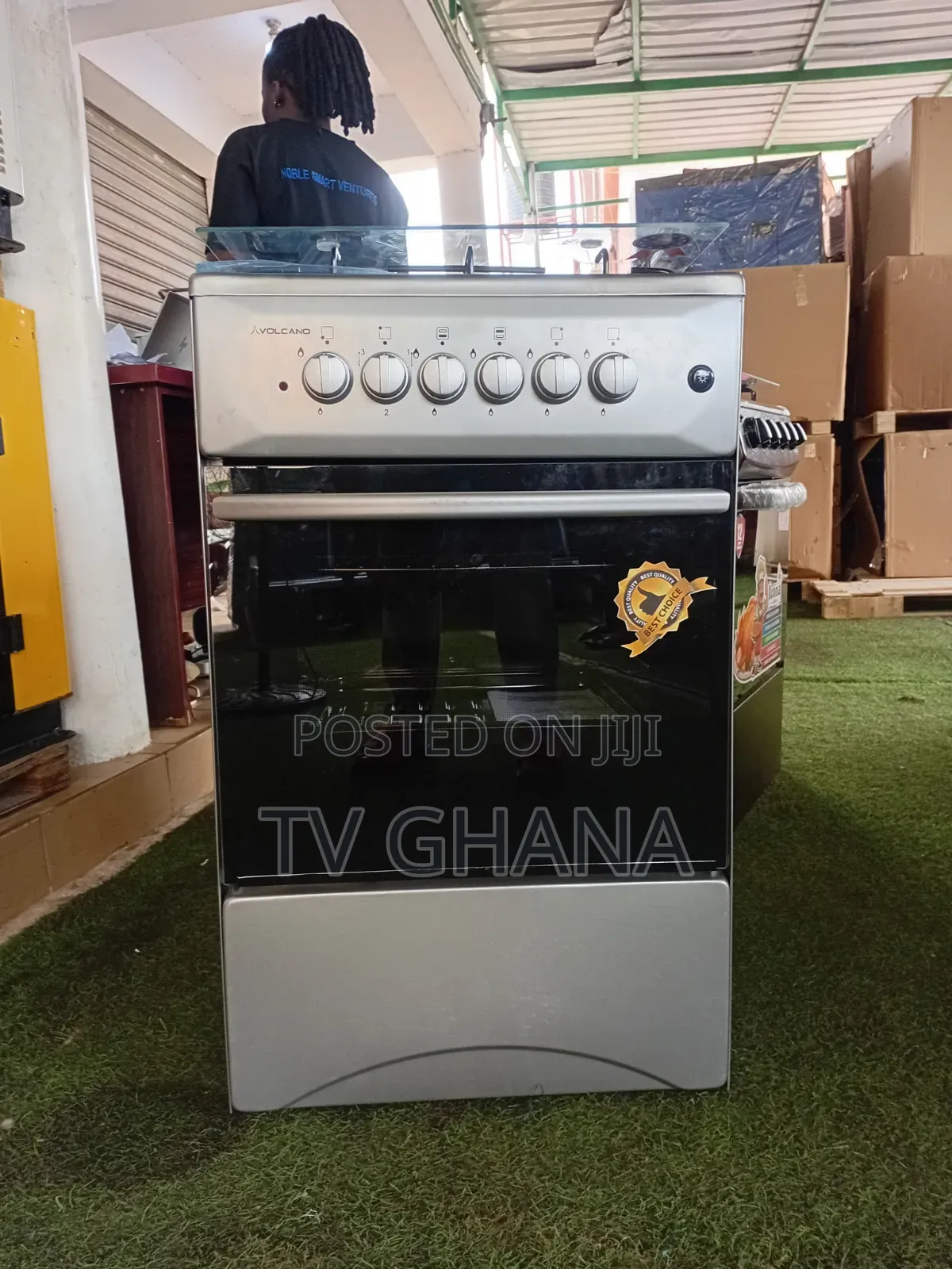 Vocalno 50x50 3 Gas + 1 Electric Cooker | Stylish, Durable 50x50